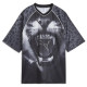 Puma Γυναικεία κοντομάνικη μπλούζα Street Glam Bedazzled Relaxed Graphic Jersey